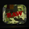 Bandeja para liar grande Raw Camo militar