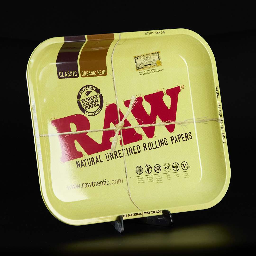 Bandeja para liar grande Raw Brown Classic