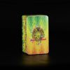 Kit para liar con bong en caja pequeña León rasta