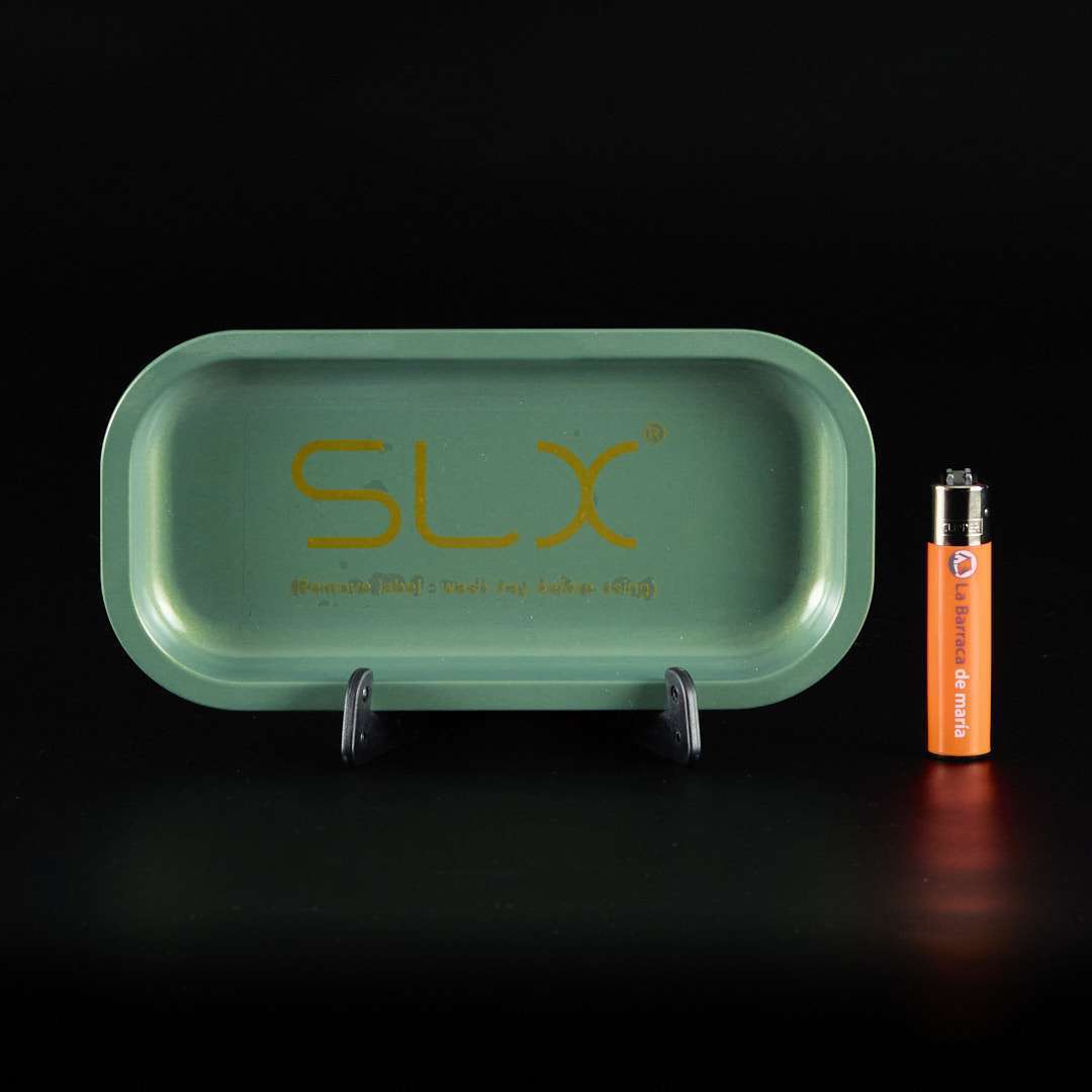 Bandeja para liar pequeña SLX Verde anti adherente