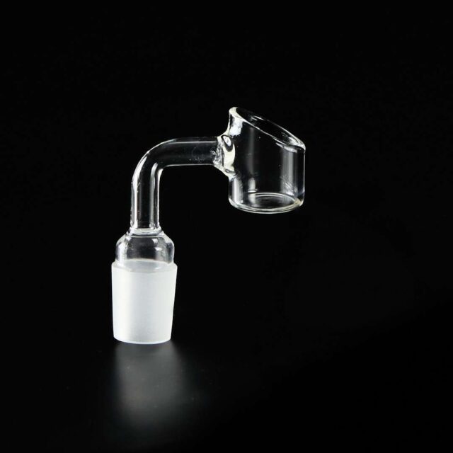 Banger de Cristal Macho 90º 18mm