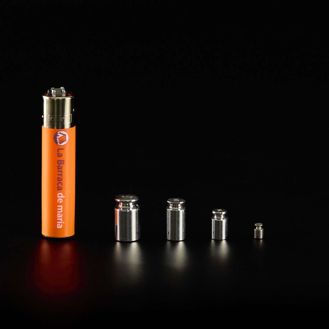 Pesa de calibrado 1g - 5g - 10g - 20g