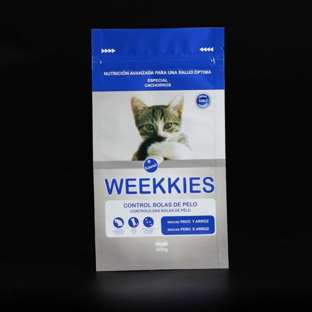 Bolsa ocultación pienso de gatos Weekkies 400g
