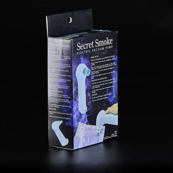 Bomba de vacío eléctrica Secret Smoke (pilas no incluidas)