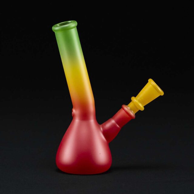 Bong cristal 18cm Colours Rasta