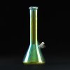 Bong de Cristal Tornasol de 33 cm con Transfer Metal