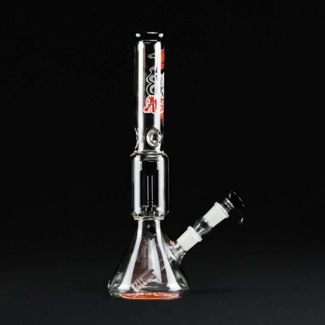 Bong cristal 35cm Dope Bross con percolador 6 brazos