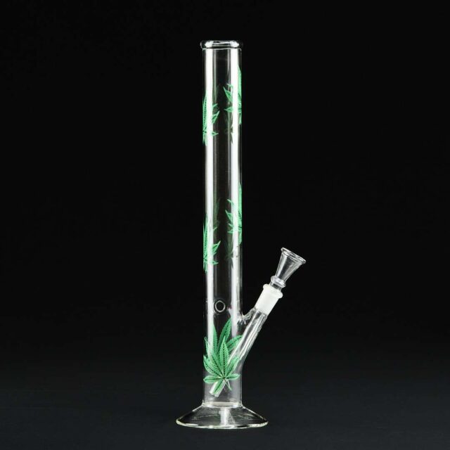 Bong cristal 35cm Thin Leafs