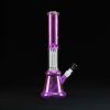 Bong cristal 58cm Grace Purple con doble percolador y 12 brazos