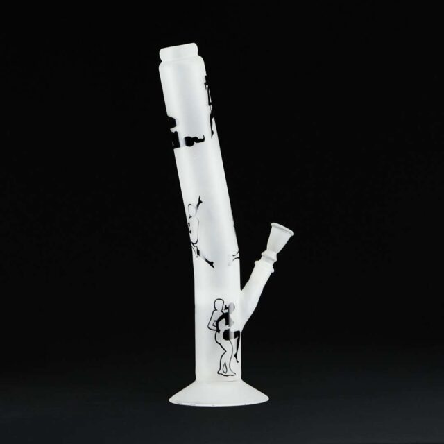 Bong cristal 43cm Kamasutra inclinado