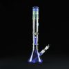 Bong cristal 48cm Blue Mushroom con percolador