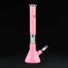 Bong cristal 49cm Grace Rosa Fluor con percolador 6 brazos
