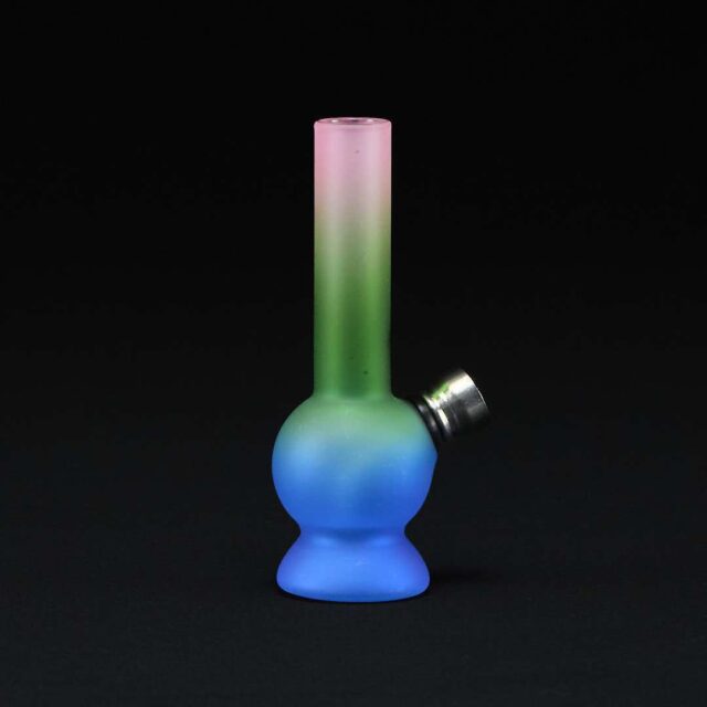 Bong de cristal 12cm Frosty - Recto