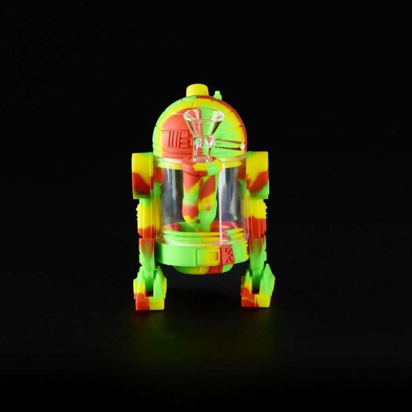 Bong de silicona 14cm R2D2 de Star Wars