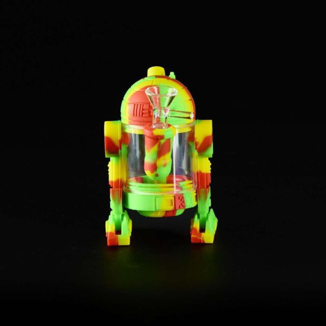 Bong de silicona 14cm R2D2 de Star Wars
