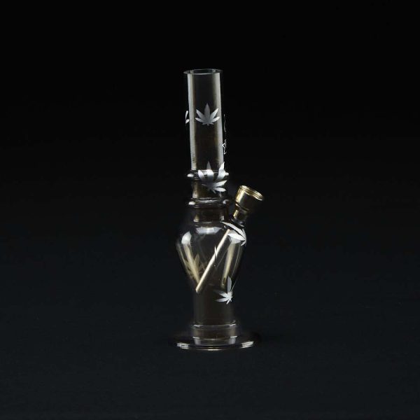 Bong metacrilato 16cm Half Baked - Negro