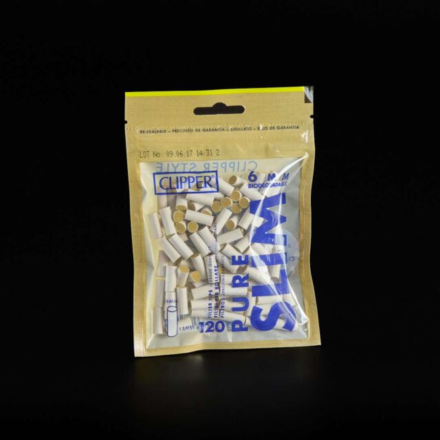 Boquillas Filtros de espuma ecológica Clipper 6mm - 120u.