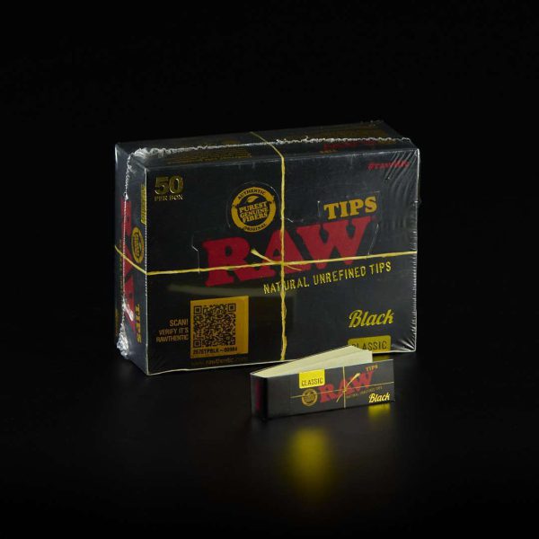 Boquillas Raw Filtros Classic Black 50u.