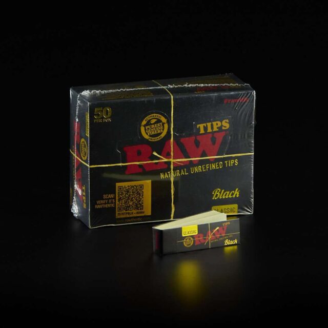 Boquillas Raw Filtros Classic Black 50u.