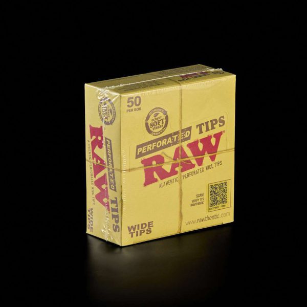 Boquillas Raw Filtros Perforated Wide Tips 50u.