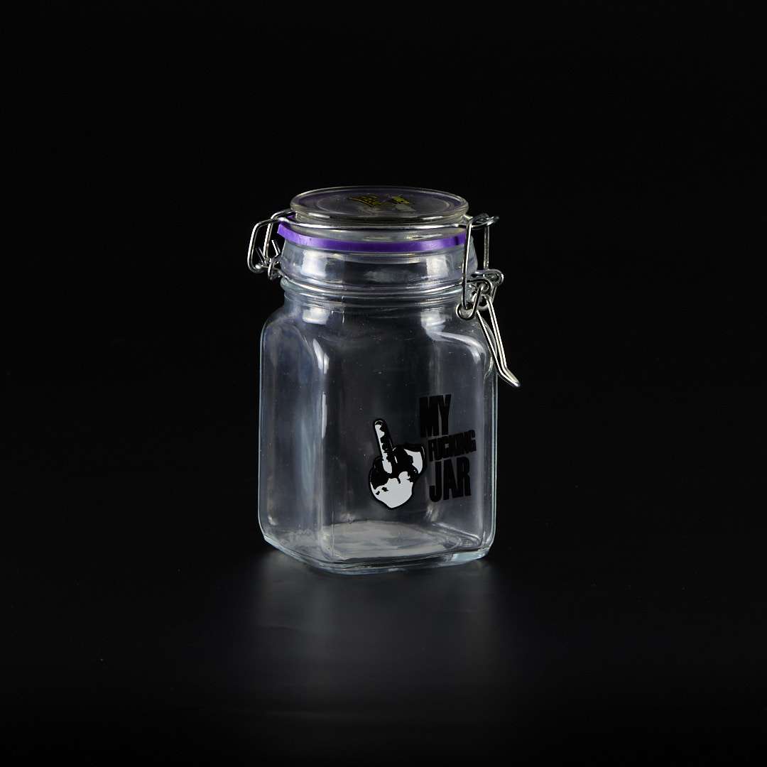 Bote de cristal con junta de goma - Juicy - My fucking jar