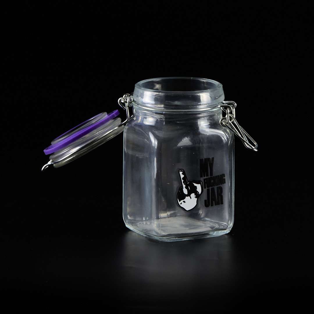 Bote de cristal con junta de goma - Juicy - My fucking jar