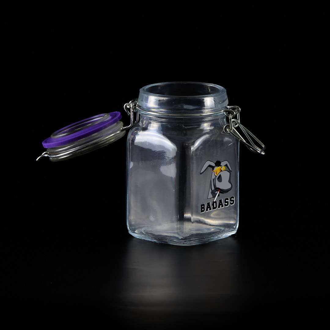 Bote de cristal con junta de goma - Juicy - My fucking jar