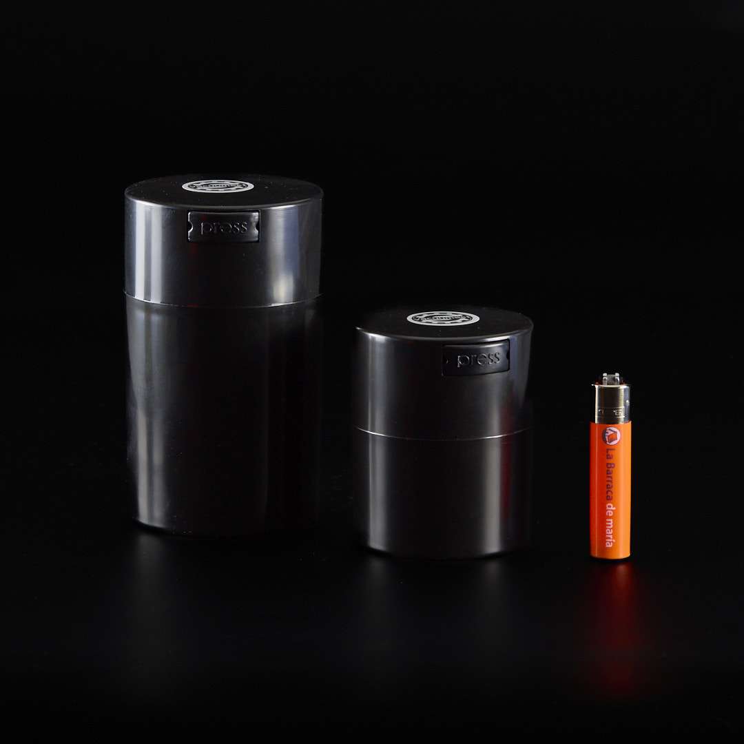 Set de botes de plástico herméticos - 600 ml + 300 ml VacuumSet - Imagen 2