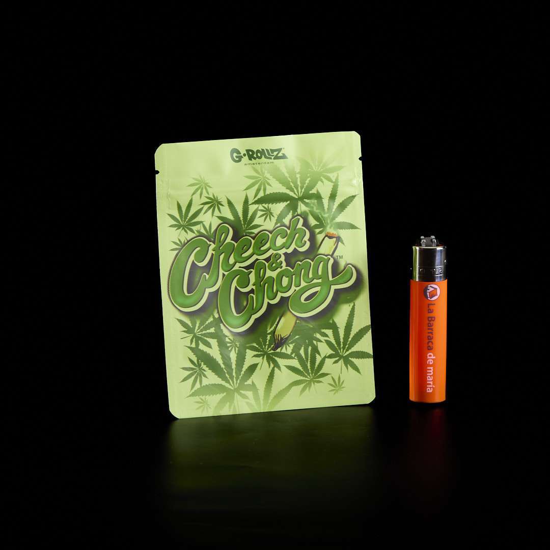 Bolsa de aluminio metalizado anti-olor - Cheech & Chong - 100x125mm