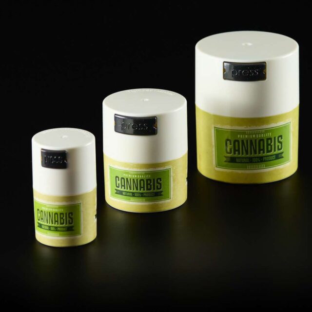 Bote de conservación - Decorado Cannabis