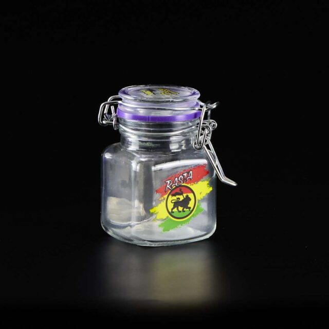 Bote de cristal con junta de goma - Juicy - Leon Rasta