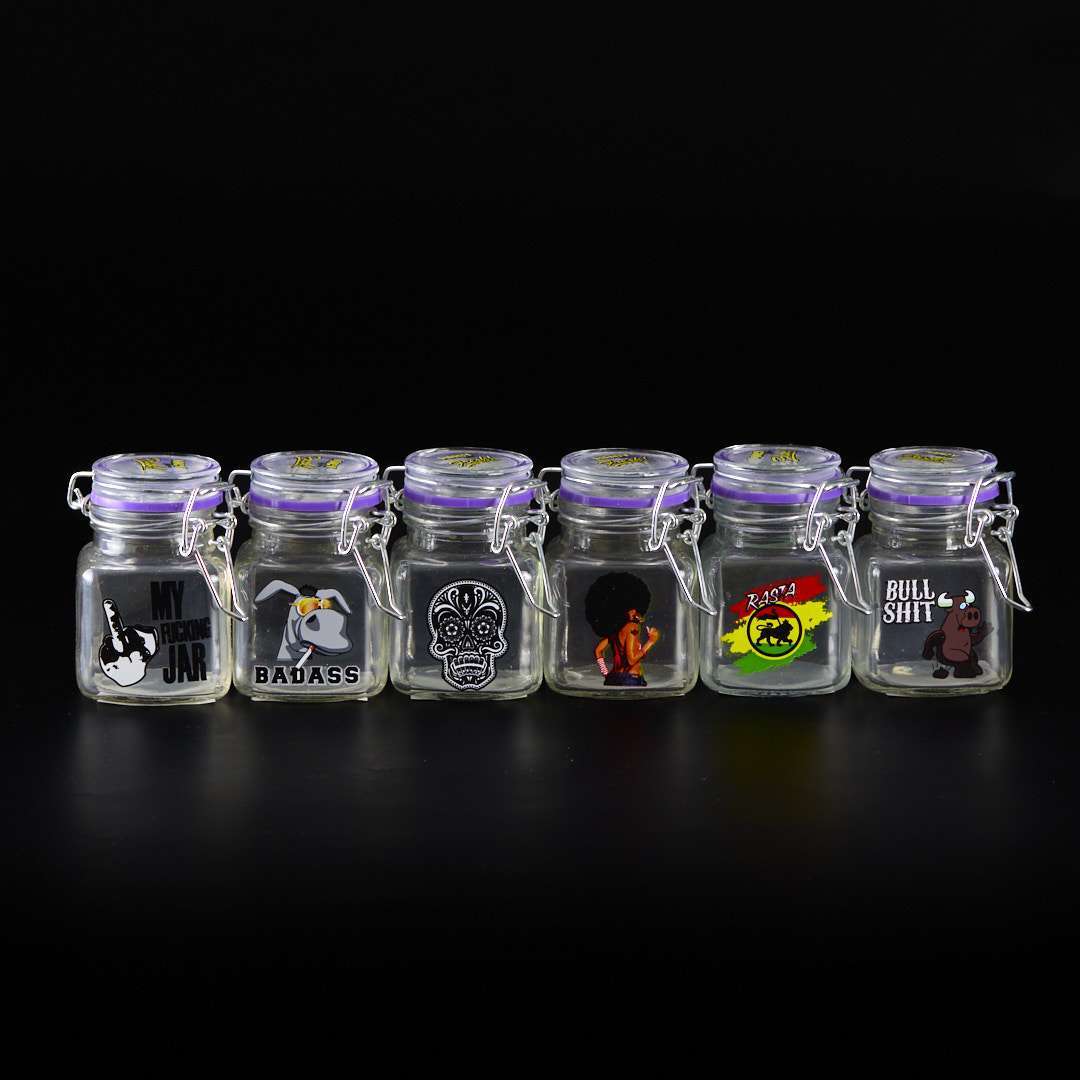 Bote de cristal con junta de goma - Juicy - My fucking jar