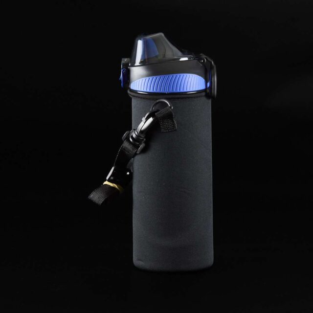 Botella de agua de ocultación con resorte y funda