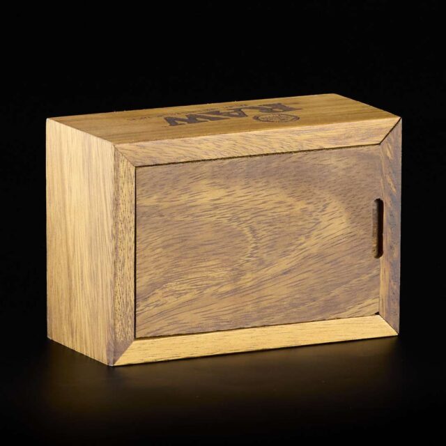 Caja de madera (acacia) con apertura deslizante de Raw - Pequeña