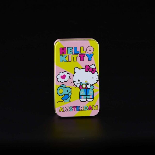 Caja de metal mediana - Hello Kitty - Fotógrafa