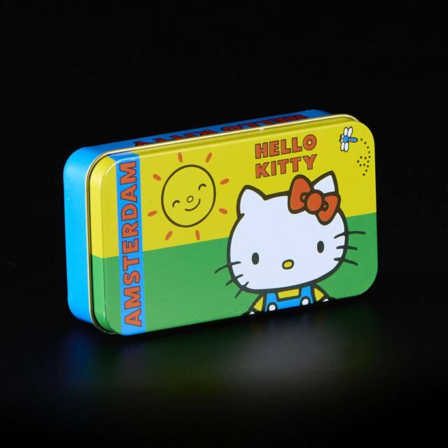 Caja de metal mediana - Hello Kitty - Sol