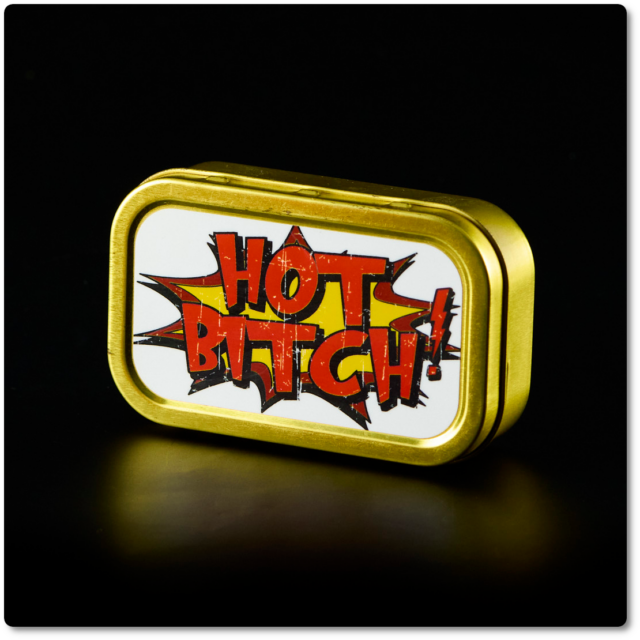 Caja rectangular pequeña - Hot Bitch!