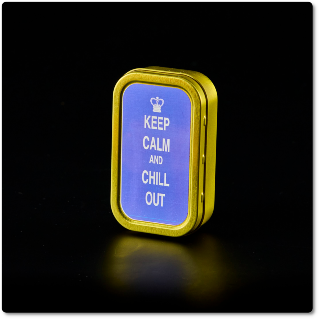 Caja rectangular pequeña - Keep calm