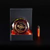 Cenicero de cristal Raw Rainbow tornasol