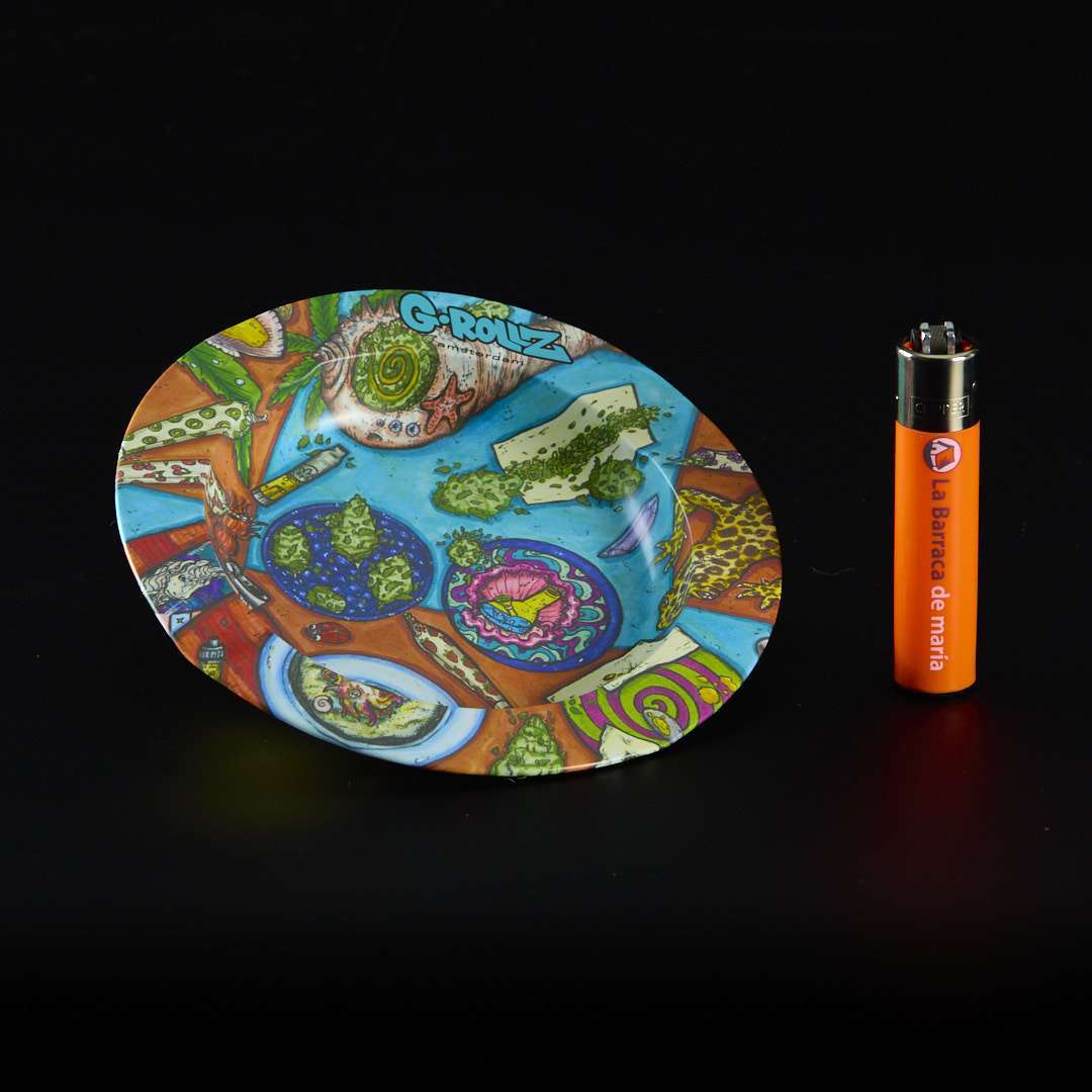 Cenicero de metal 14cm Stoned Picnic