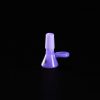 Cazoleta de Cristal Milky 14mm Morada