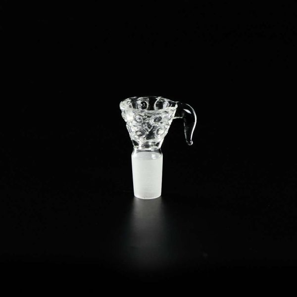 Cazoleta de Cristal con Puntos y Asa Decorada 18mm