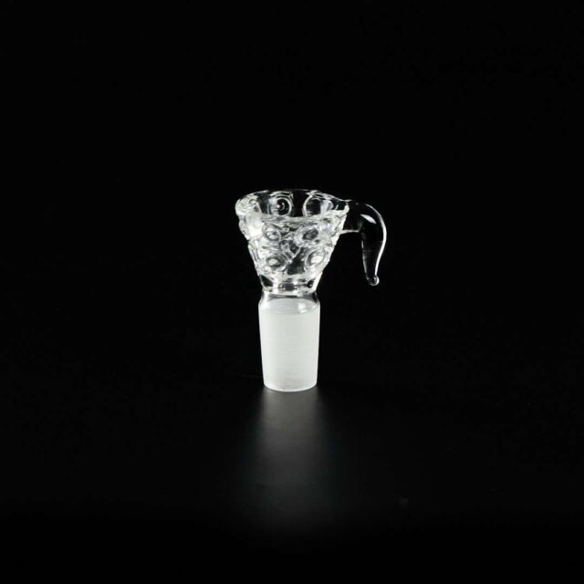 Cazoleta de Cristal con Puntos y Asa Decorada 18mm
