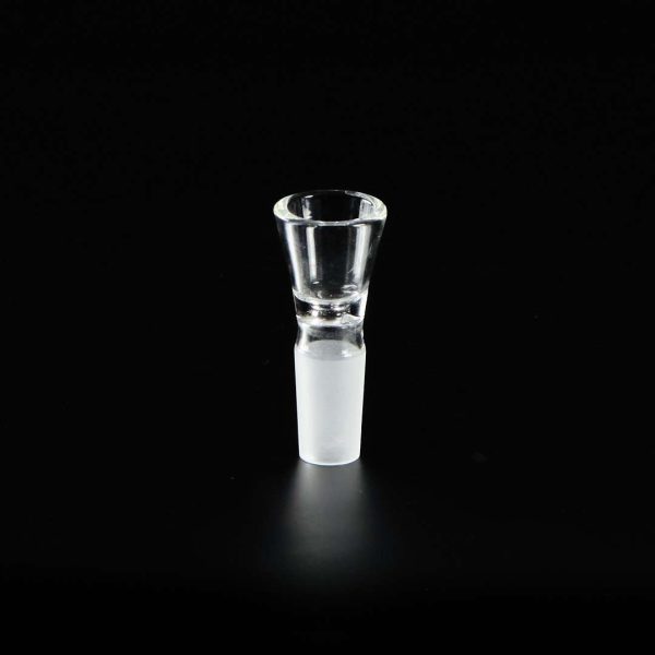 Cazoleta de Cristal Simple con Hueco Fino 14mm