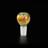 Cazoleta de Cristal Ahumado Boost 18mm Amarilla y Naranja