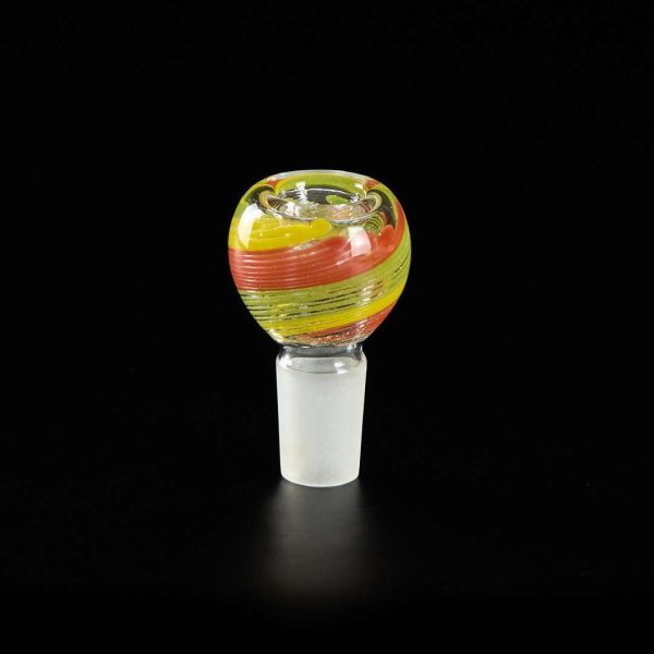 Cazoleta de Cristal Ahumado Boost 18mm Amarilla y Naranja