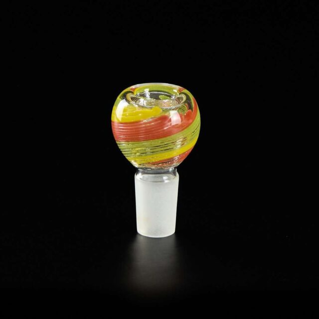 Cazoleta de Cristal Ahumado Boost 18mm Amarilla y Naranja
