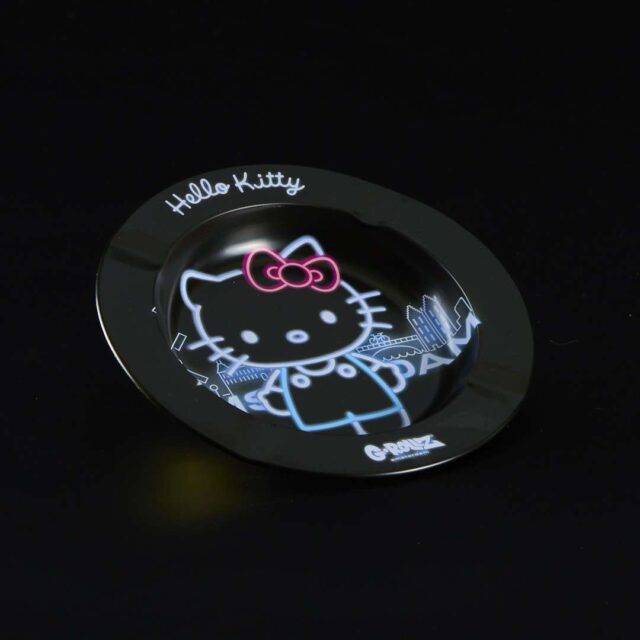 Cenicero de metal 14cm Hello Kitty Luces