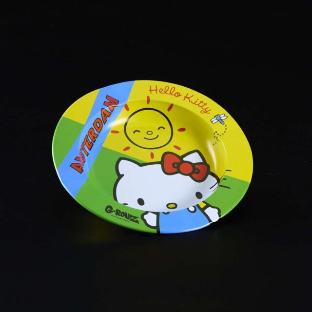 Cenicero de metal 14cm Hello Kitty Sol