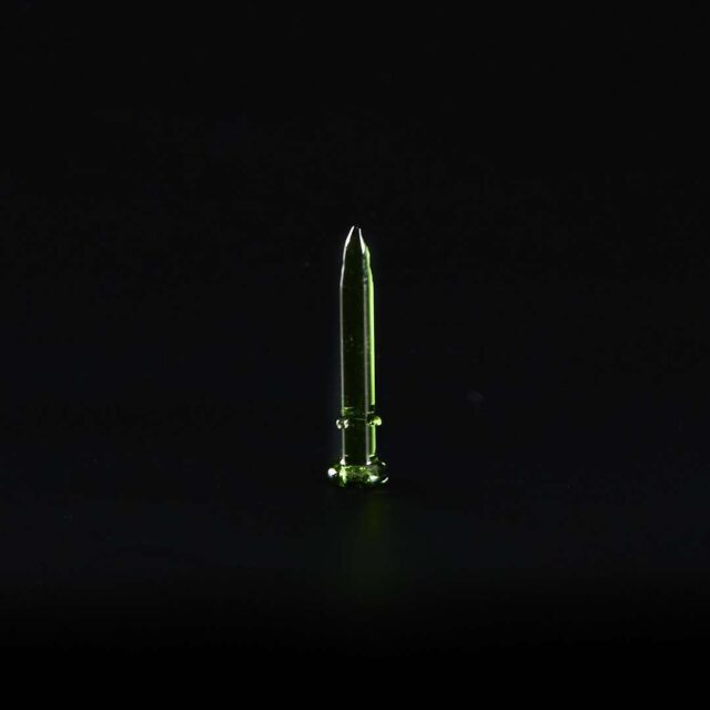 Clavo de vidrio de borosilicato Verde 19mm